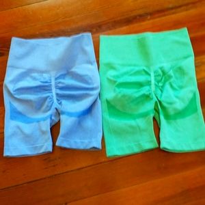 Butt lift spandex shorts